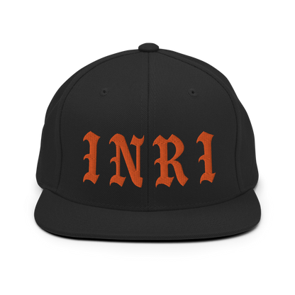 INRI Embroidered Snapback Cap