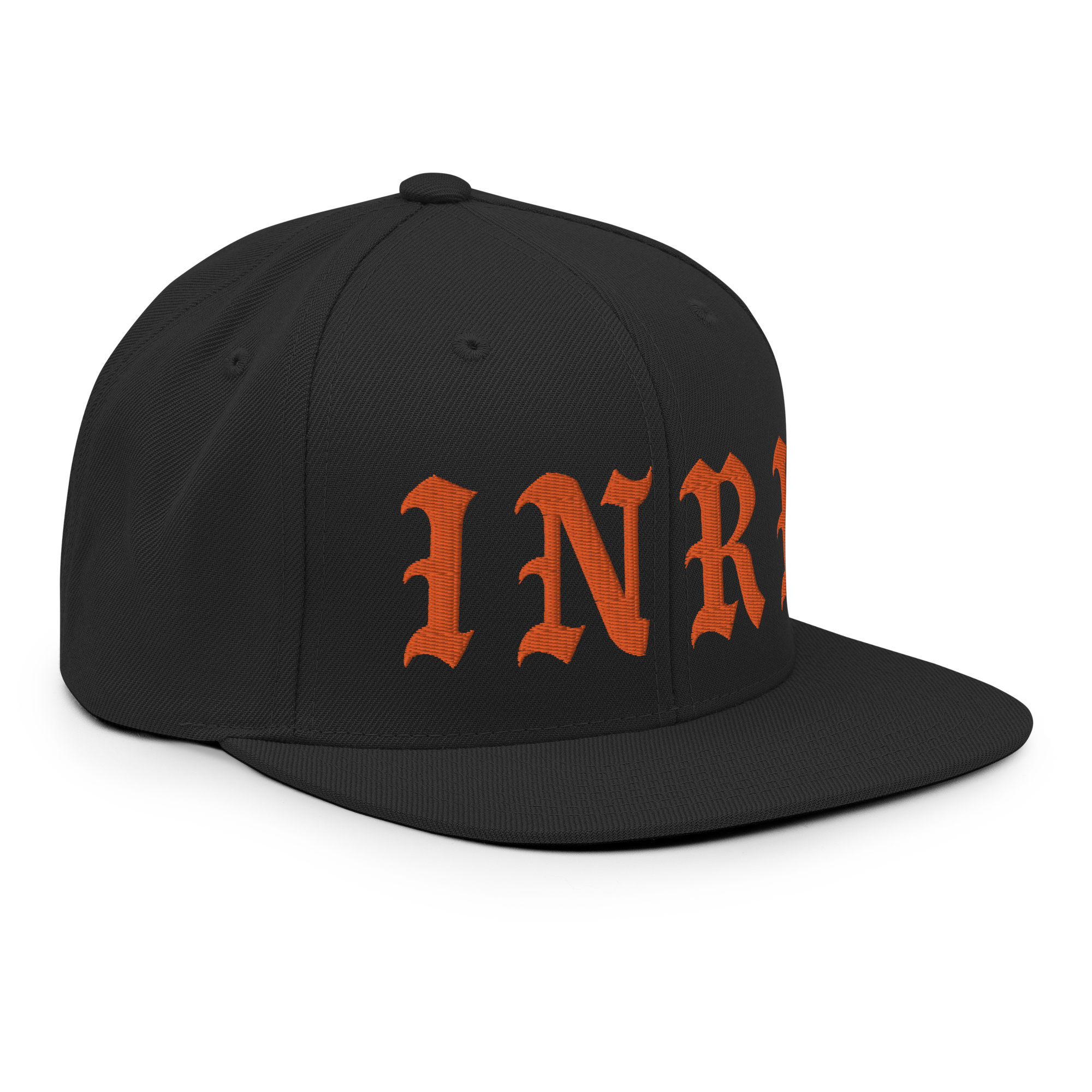 INRI Embroidered Snapback Cap