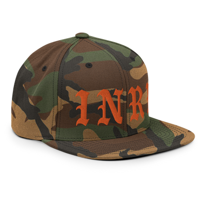 INRI Embroidered Snapback Cap