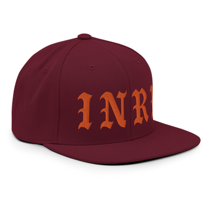 INRI Embroidered Snapback Cap