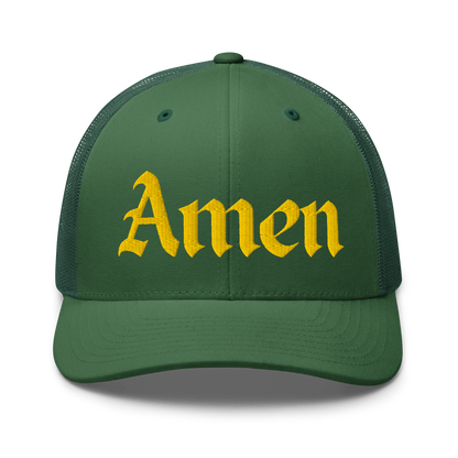 Amen Trucker Hat