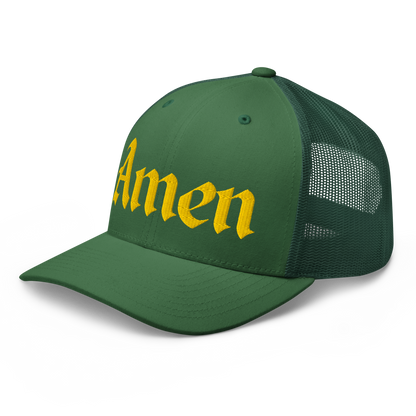 Amen Trucker Hat