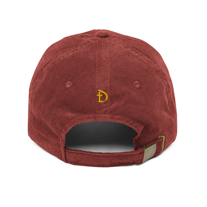 Selah Embroidered Vintage Corduroy Cap