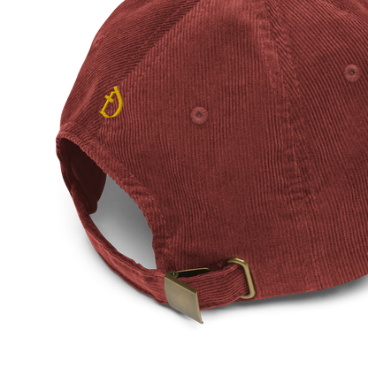 Selah Embroidered Vintage Corduroy Cap